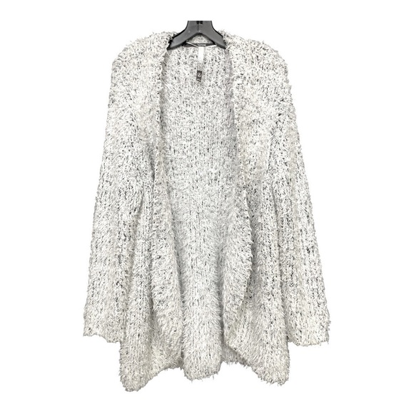 Kensie Eyelash Textured Cardigan Sweater size L - Picture 2 of 9